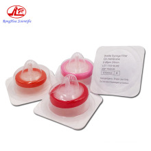 High Quality PES Sterile Colorful Syringe Filter for Lab Purification